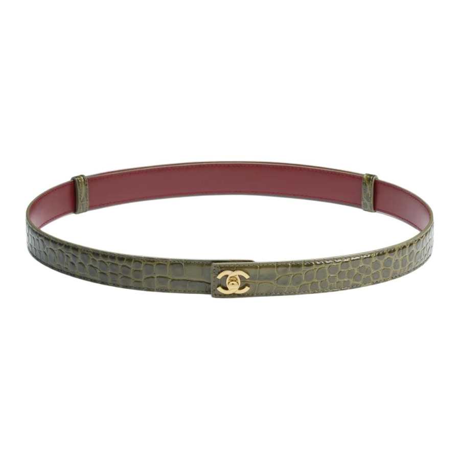 CHANEL CHANEL Leather Belts Women's