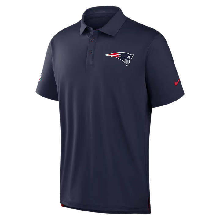 Nike Nike Rugby Jerseys Men's Marine Blue Lapel Moderate