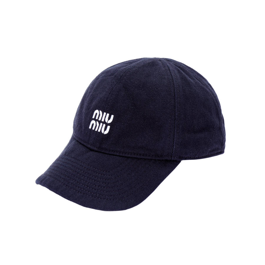 MIU MIU MIU MIU Baseball Caps Unisex Blue