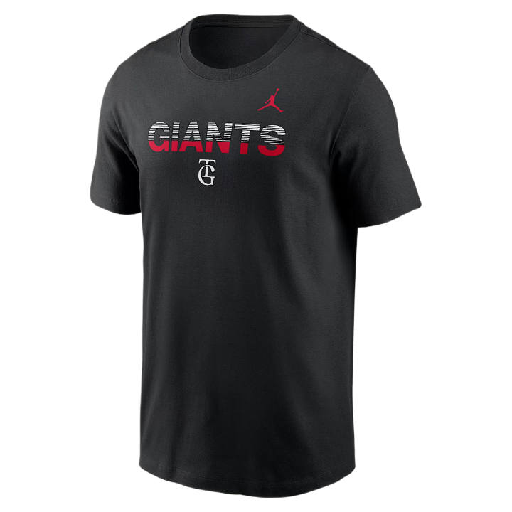 Jordan Jordan T Shirts Men's Black Crew Neck Moderate