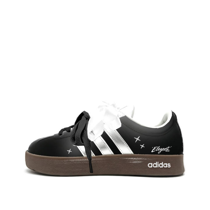 Adidas Adidas VL COURT 2.0 German Army Trainers Women's Low Top Silver