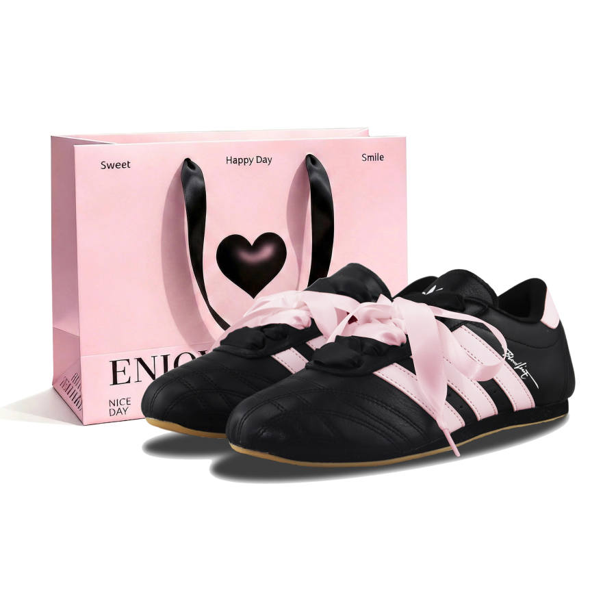 Adidas Adidas Originals Casual Shoes Women's Low Top Black Pink Color Block