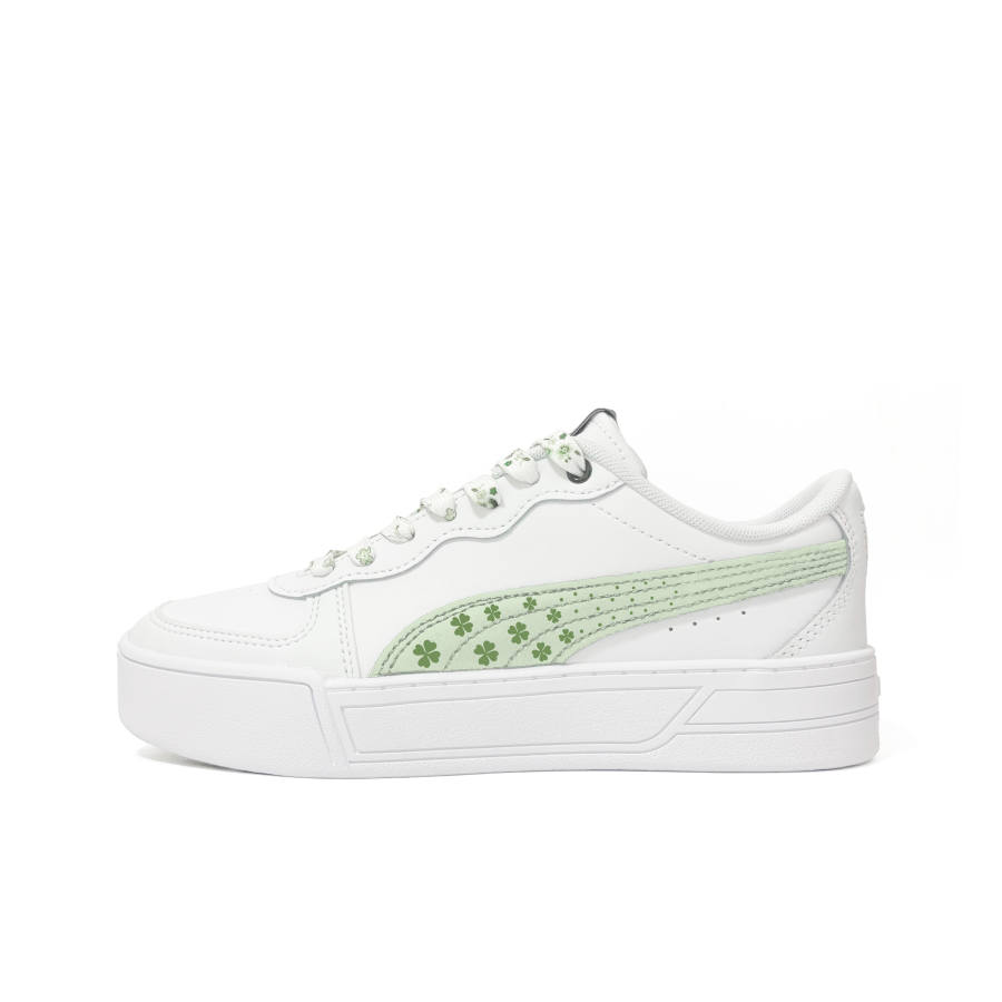 PUMA Skye Skateboard Shoes Unisex Low Top Green