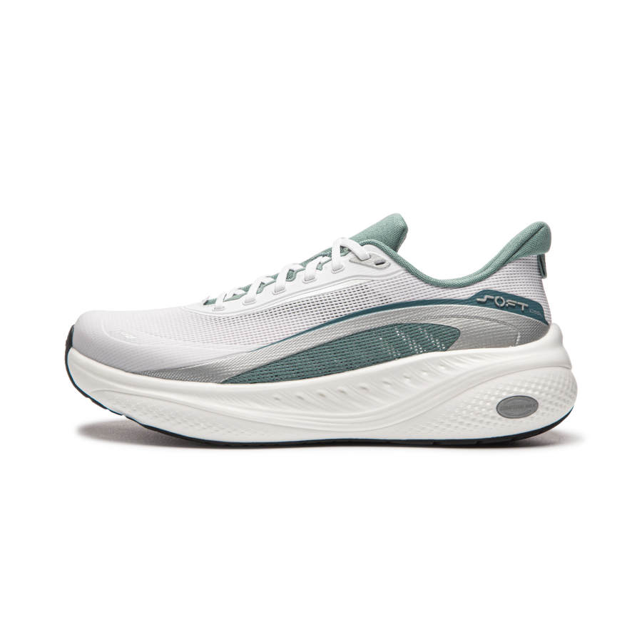 Li-Ning Li Ning SOFT COOL 3 V2 Casual Shoes Men's Low Top Standard White/Lime Green