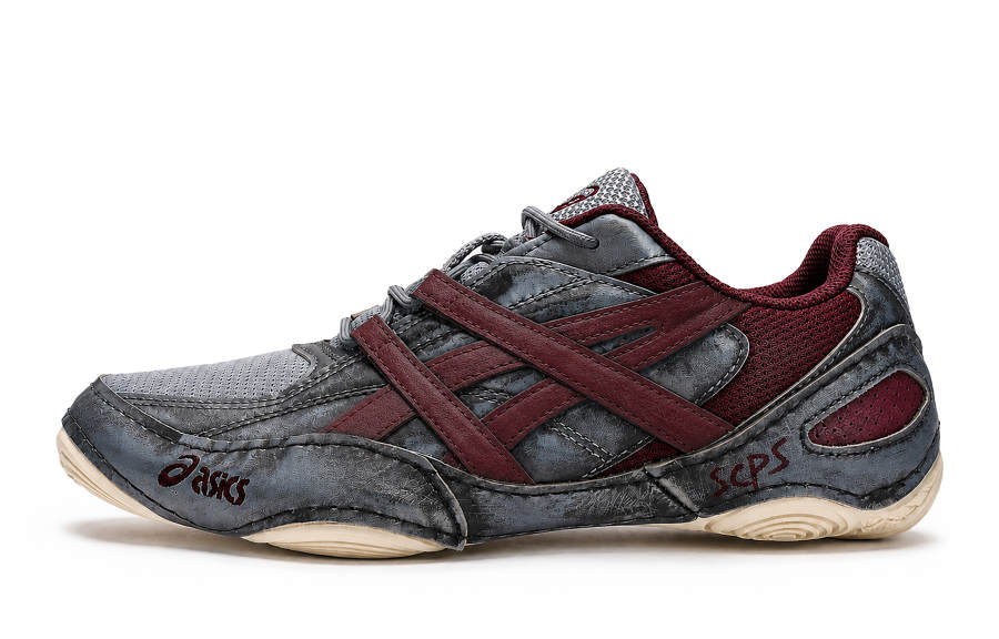 ASICS ASICS Hypersync Casual Shoes Unisex Low Top Red