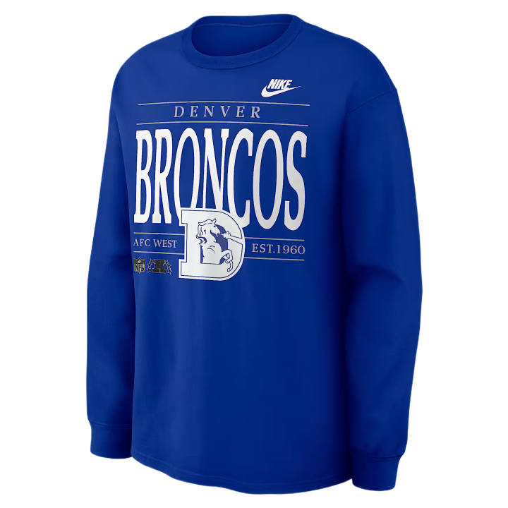 Nike Nike Rugby Jerseys Men's Royal Crew Neck Moderate