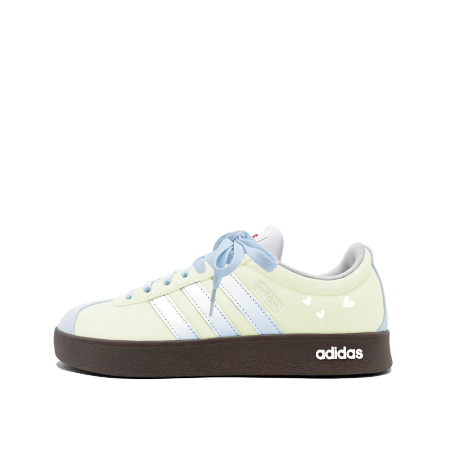 Adidas Adidas VL COURT 2.0 German Army Trainers Women's Low Top Beige Blue