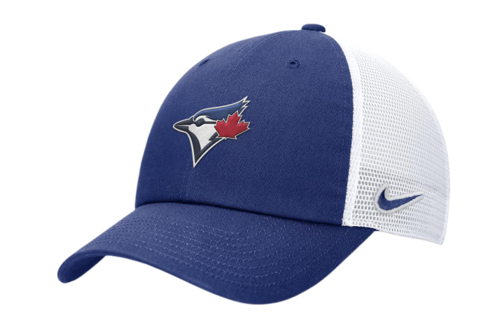 Nike Nike Polyester, Cotton Baseball Caps Men's Blue