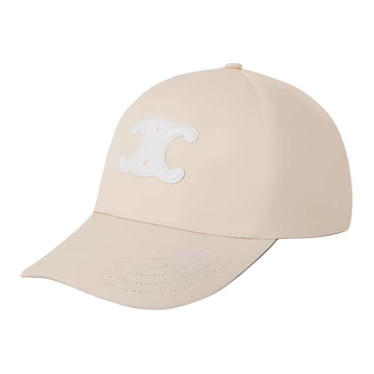 CELINE CELINE Cotton Baseball Caps Women's Vanilla