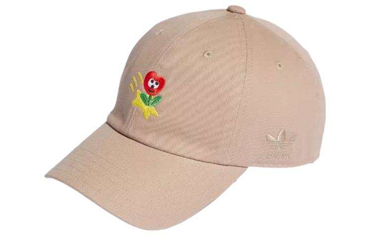 Adidas Originals Cotton Baseball Caps Unisex Brown