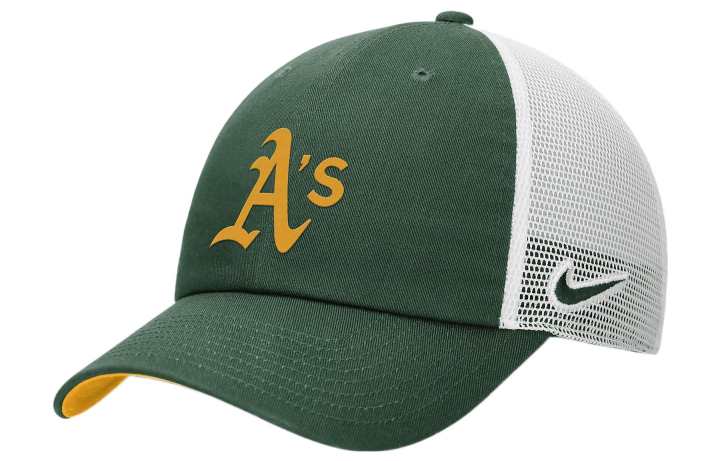 Nike Nike Oakland Athletics Heritage86 Men's Nike Mlb Trucker Adjustable Hat