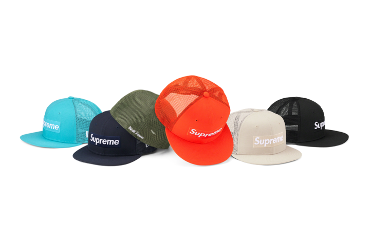 Supreme Supreme Box Logo Mesh Back New Era Hat SS23