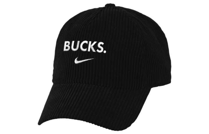 Nike Nike Milwaukee Bucks Icon Edition Nike Nba Corduroy Campus Cap