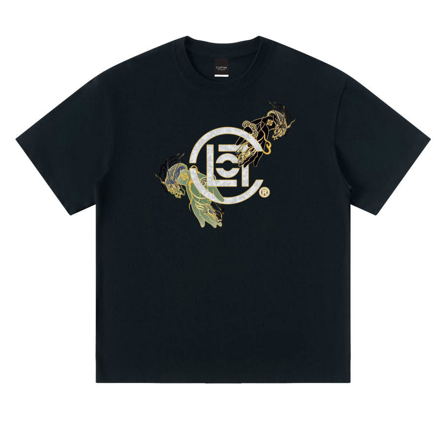 CLOT T Shirts Unisex Crew Neck Moderate Straight Fit