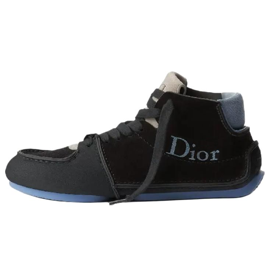 DIOR DIOR Ankle Boots Men's Black Blue Multicolor