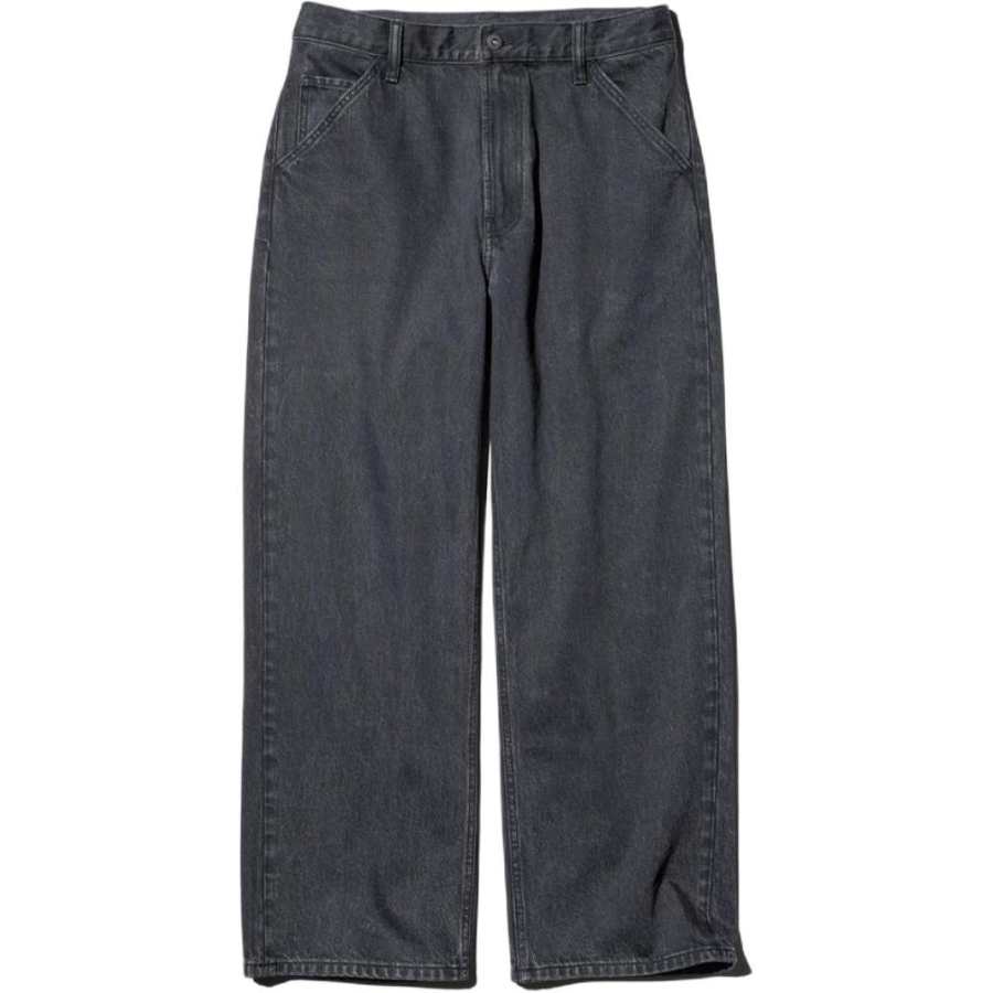 UNIQLO FW26 Jeans Men's Dark Gray Straight Fit Pants
