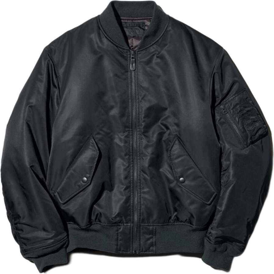 UNIQLO FW26 Puffer Jackets Unisex Black Baseball Collar Moderate