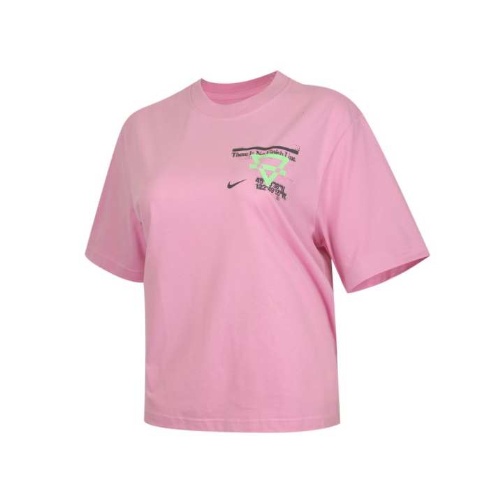 Nike Nike T Shirts Women's Mist Pink Crew Neck