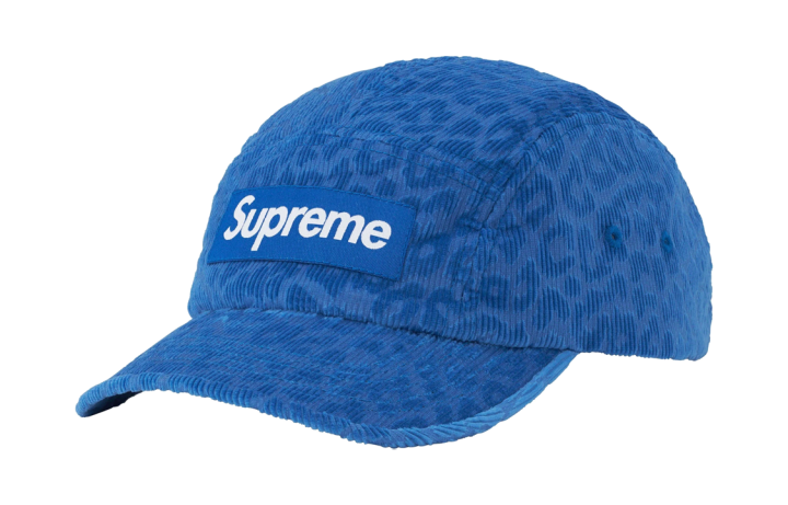 Supreme Supreme Leopard Corduroy Camp Cap