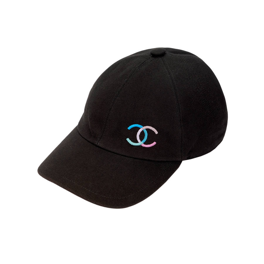 CHANEL CHANEL Baseball Caps Unisex Black