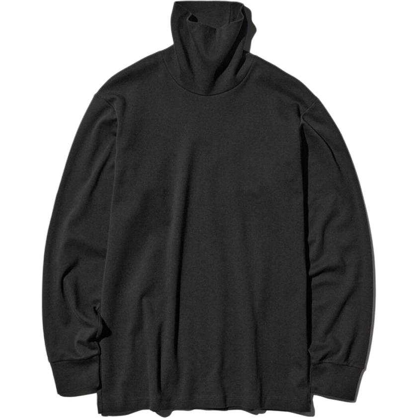 UNIQLO FW26 T Shirts Men's Black Lapel Moderate