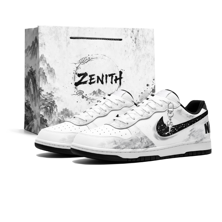 Nike Nike Big Skateboard Shoes Unisex Low Top Gray