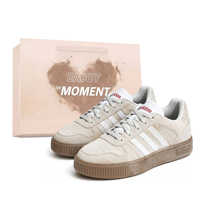 Adidas Adidas Skateboard Shoes Unisex Low Top Beige/White/Brown
