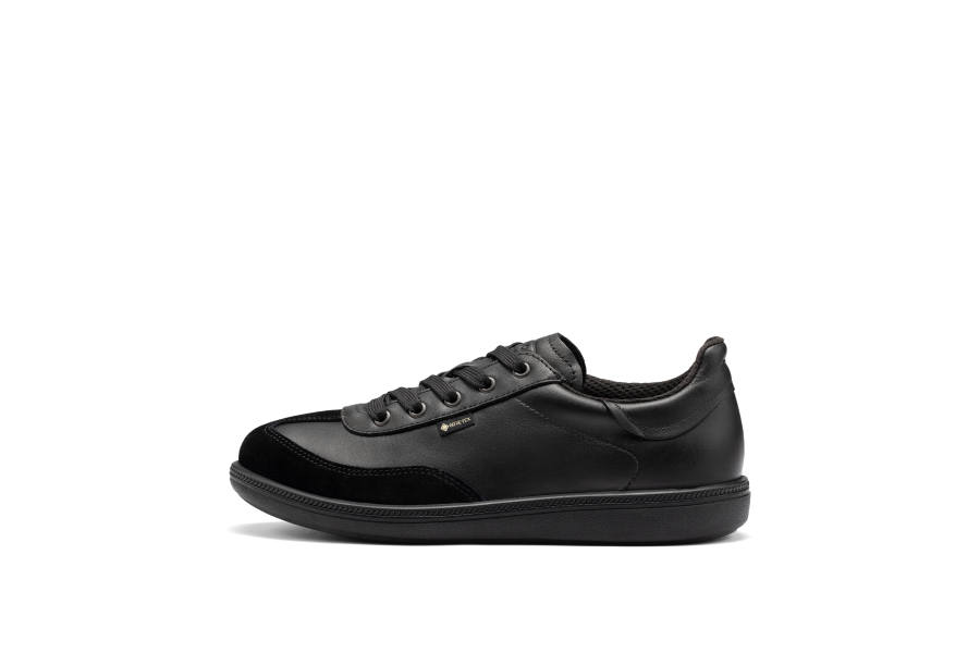 Ecco Ecco Skateboard Shoes Women's Low Top Pure Black
