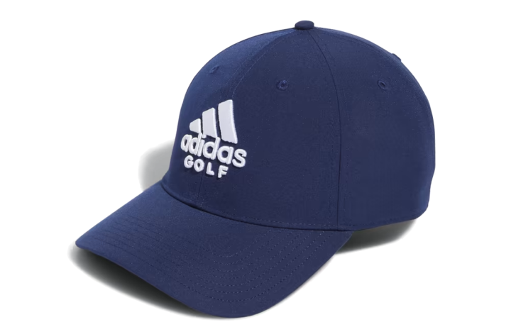 Adidas Adidas Recycled Polyester Plain Weave Fabric Baseball Caps Unisex Blue