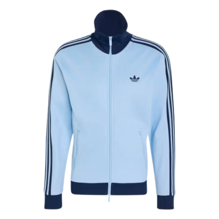 Adidas Originals Jackets Men's Sky/Midnight Indigo Stand Collar Moderate