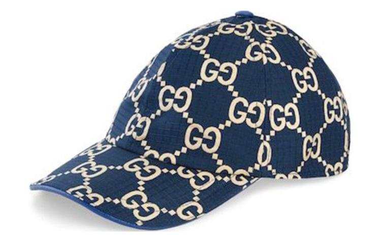 GUCCI GUCCI Baseball Caps Unisex Dark Blue