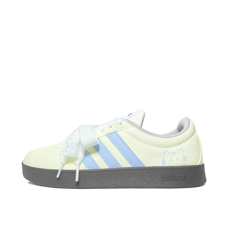 Adidas Adidas VL COURT 2.0 German Army Trainers Unisex Low Top Yellow/Blue