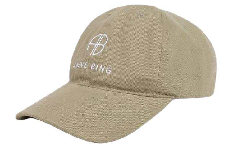 Anine Bing Twill Embroidered Baseball Cap