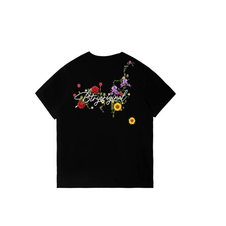 Nike Nike Sportswear T Shirts Men's Black/White/Dark Gray Crew Neck Moderate