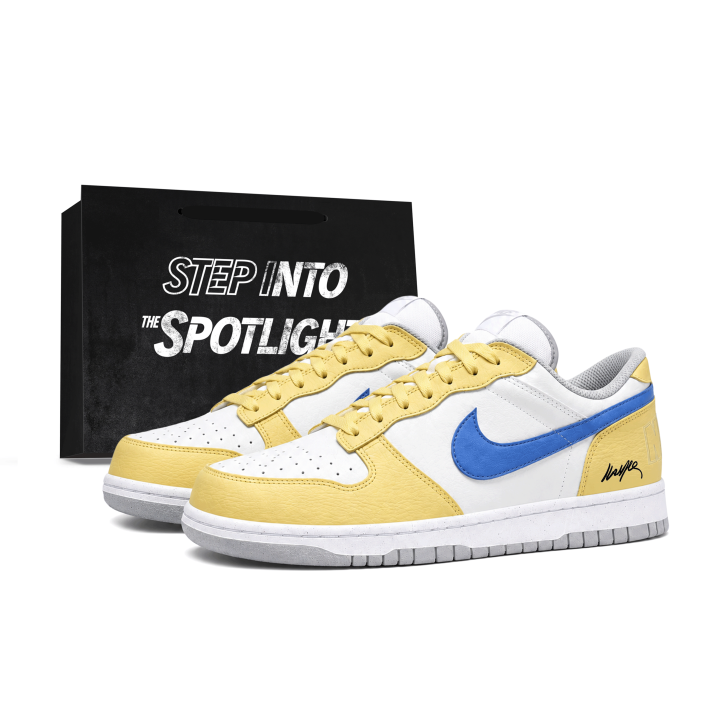 Nike Nike Big Skateboard Shoes Men's Low Top Blue