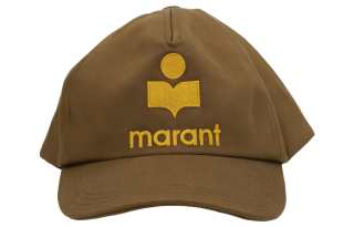 ISABEL MARANT Logo Embroidered Curved Peak Baseball Cap