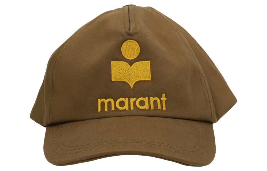 ISABEL MARANT Logo Embroidered Curved Peak Baseball Cap