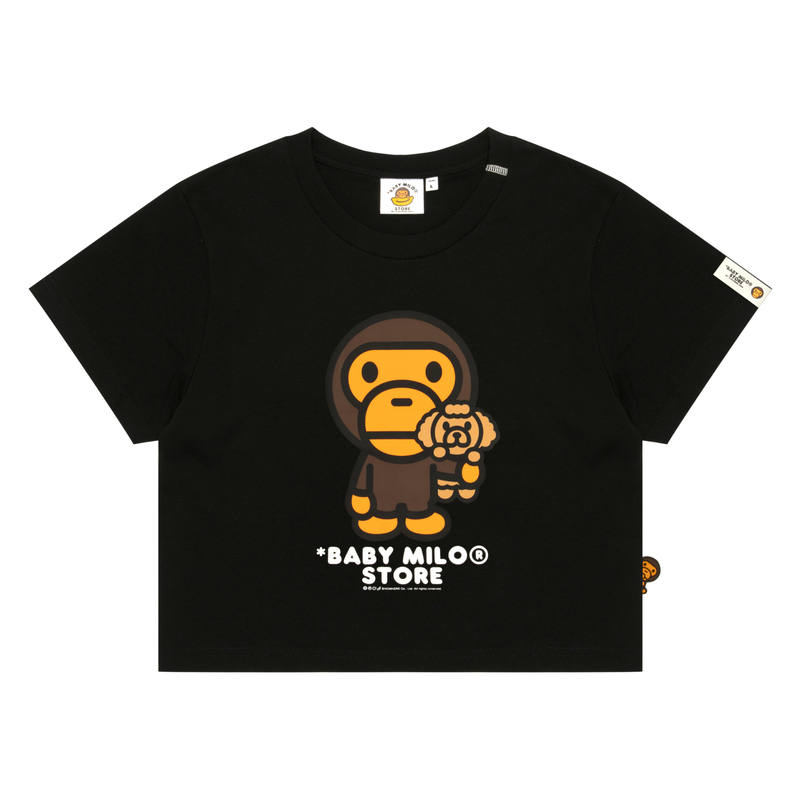 Aape T Shirts Women's Crew Neck Moderate Straight Fit