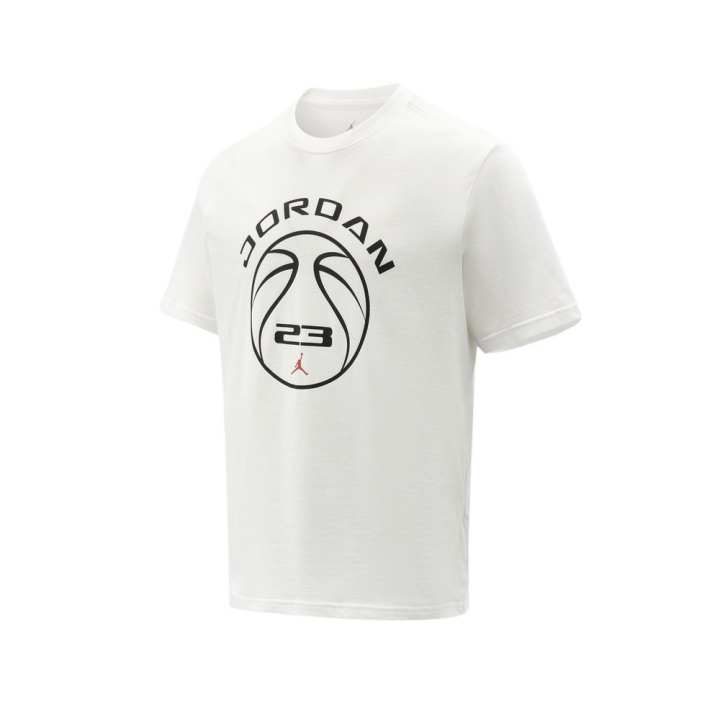 Jordan Jordan GFX T Shirts Men's White Crew Neck