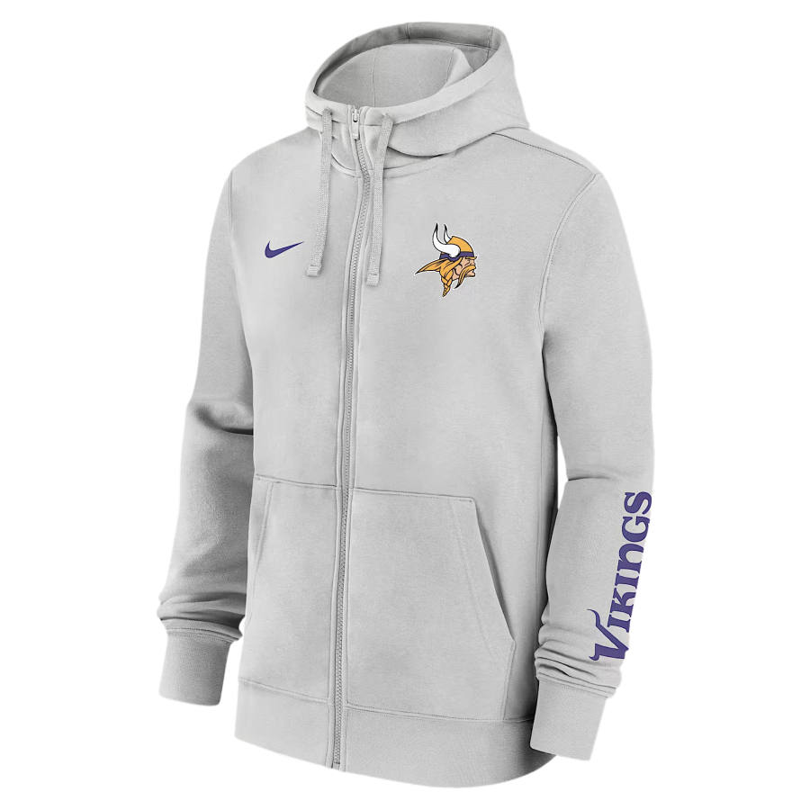 Nike Nike NFL Sweatshirts Men's Gray Hooded Non Detachable Moderate