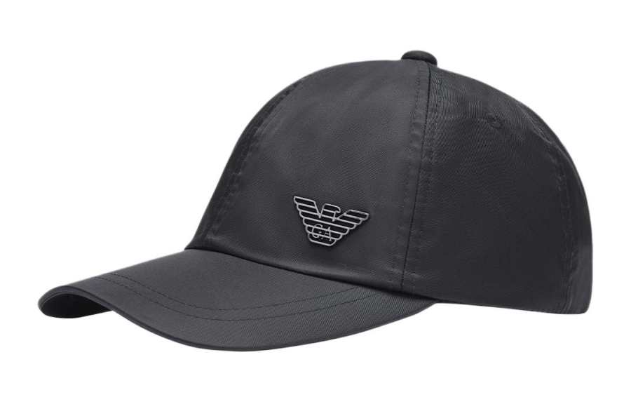 EMPORIO ARMANI Logo Plaque Baseball Cap