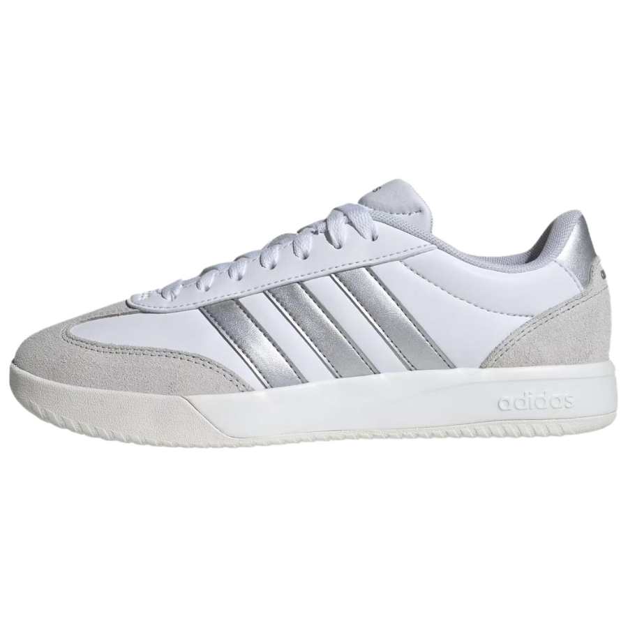 Adidas Adidas VL Court Skateboard Shoes Women's Cloud White/Silver Metal/Gray