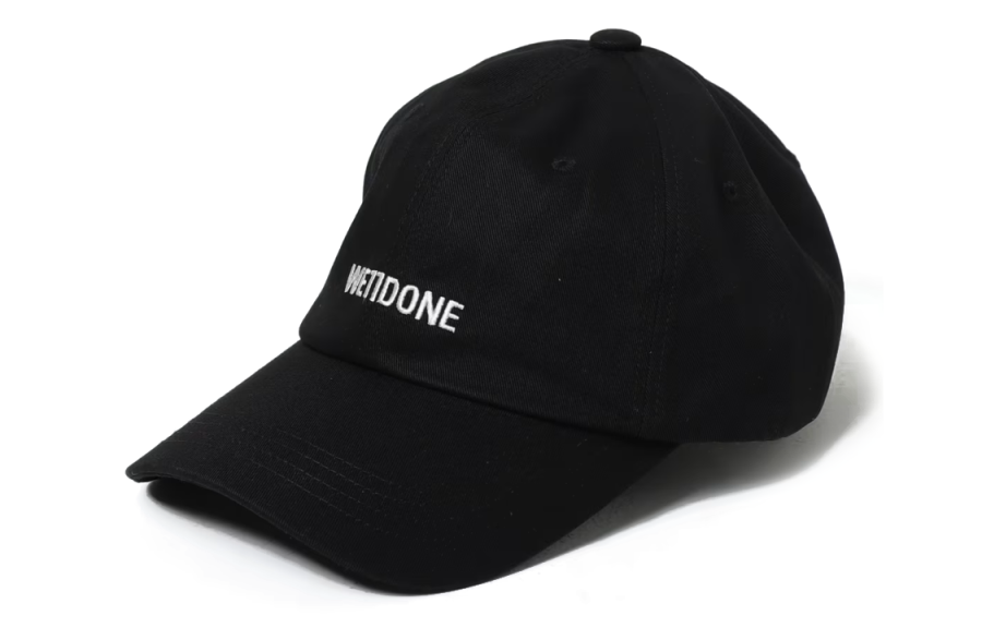 WE11DONE WE11DONE Cotton Baseball Caps Men's Black