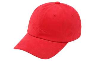 WE11DONE Cotton Baseball Caps Women's Red