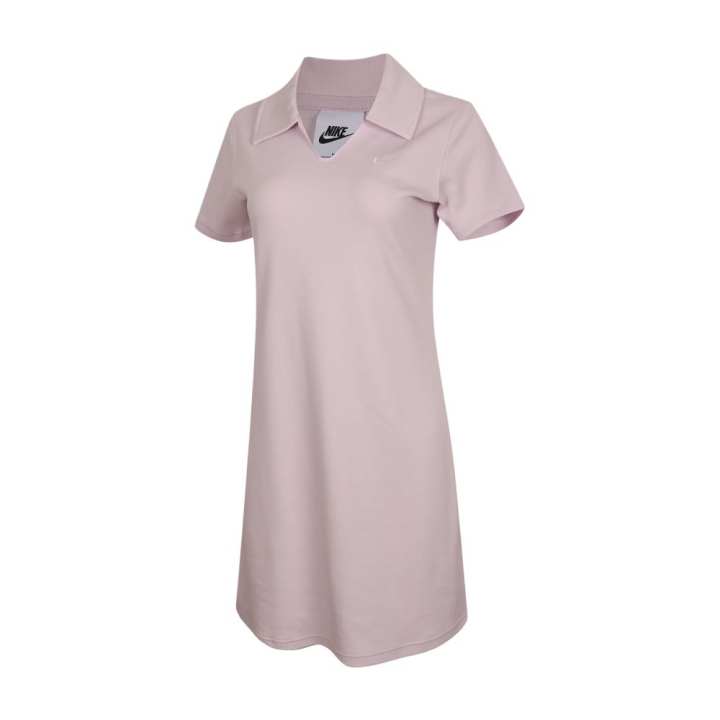 Nike Nike Short Sleeved Dresses Women's Pink Polo Collar Moderate