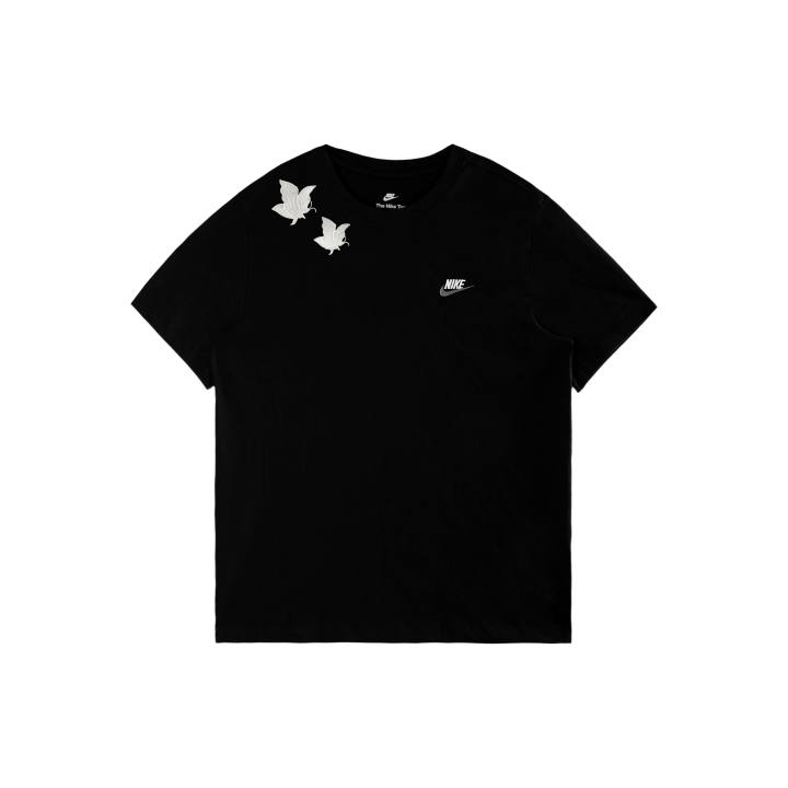 Nike Nike Sportswear T Shirts Men's Black/White/Dark Gray Crew Neck Moderate