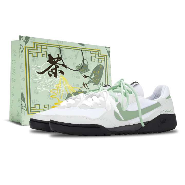 Nike Nike Terra Manta Casual Shoes Unisex Low Top Black/White/Green/Cyan
