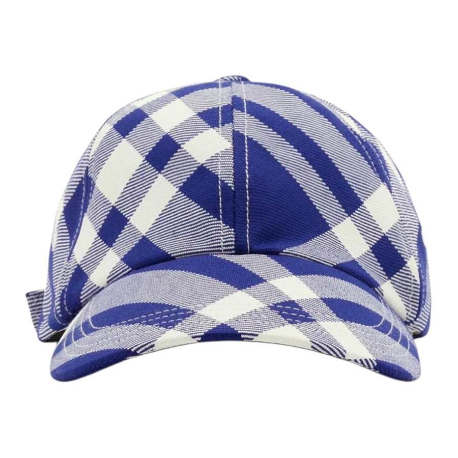Burberry check-plaid cotton baseball cap