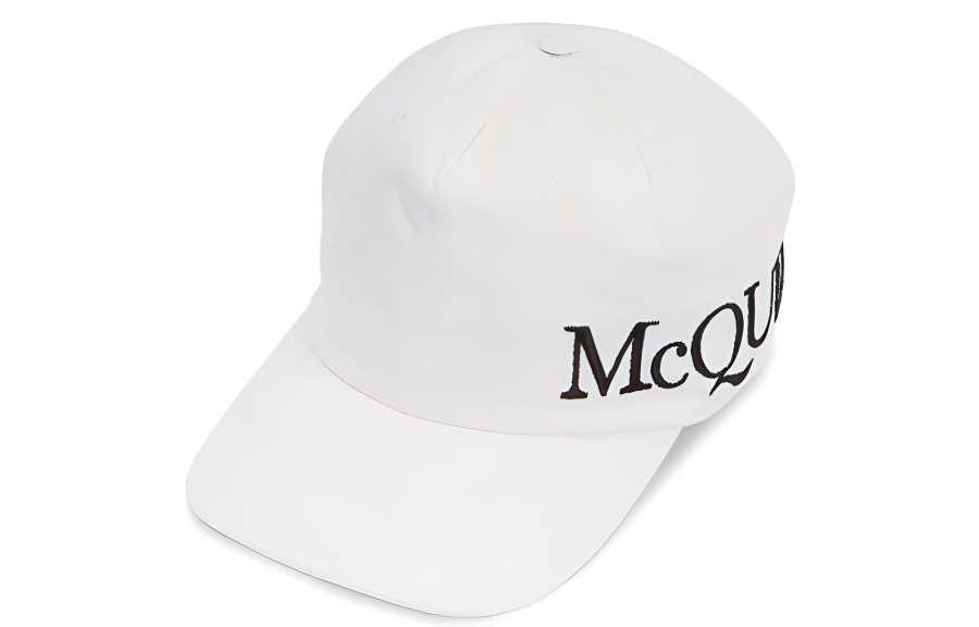 Alexander McQueen Alexander McQueen Logo Embroidered Baseball Cap