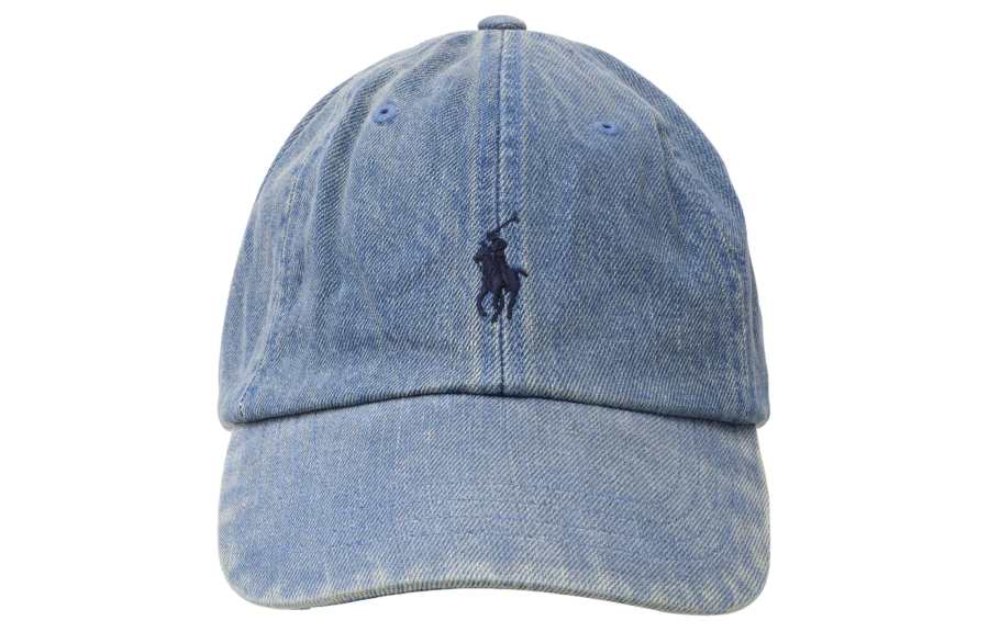 Polo Ralph Lauren Cotton Baseball Caps Unisex Blue